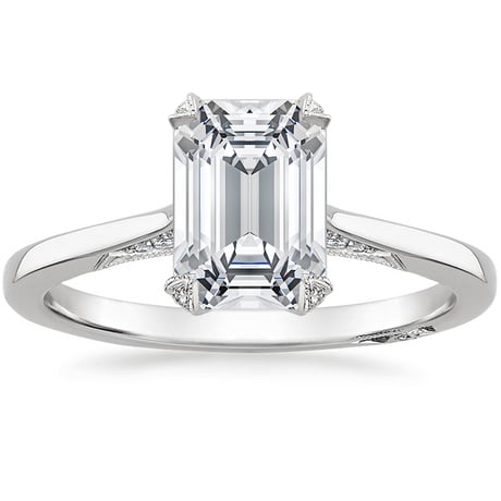 Platinum Simply Tacori Diamond Ring (1/8 ct. tw.)