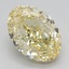 2.34 Ct. Fancy Intense Yellow Oval Lab Grown Diamond