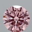 2.00 Ct. Fancy Vivid Pink Round Lab Grown Diamond