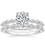 18K White Gold Marseille Diamond Ring with Versailles Diamond Ring (2/5 ct. tw.)
