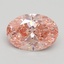 1.80 Ct. Fancy Vivid Pink Oval Lab Grown Diamond