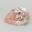 1.82 Ct. Fancy Vivid Pink Pear Lab Grown Diamond