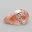 0.62 Ct. Fancy Intense Pink Pear Lab Grown Diamond