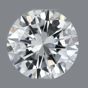 Round diamond — real photo