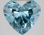 4.31 Ct. Fancy Vivid Blue Heart Lab Grown Diamond