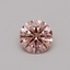 0.38 Ct. Fancy Intense Pink Round Lab Grown Diamond