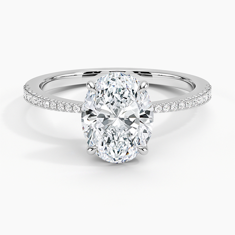 18K White Gold Elena Diamond Ring