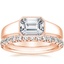 14K Rose Gold Haiden Ring with Sienna Diamond Ring (1/2 ct. tw.)