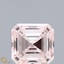 3.03 Ct. Fancy Light Pink Asscher Lab Grown Diamond