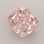 1.65 Ct. Fancy Intense  Pink Cushion Lab Grown Diamond