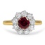 Art Deco Ruby Vintage Ring