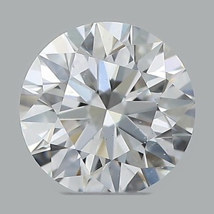 Round diamond — real photo