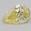 1.59 Ct. Fancy Intense Yellow Pear Lab Grown Diamond