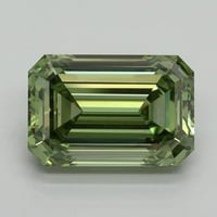 8.00 Ct. Fancy Vivid Green Emerald Lab Grown Diamond