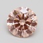 2.01 Ct. Fancy Intense Pink Round Lab Grown Diamond