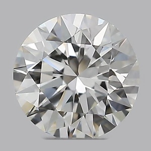 Round diamond — real photo