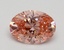 2.04 Ct. Fancy Vivid Pink Oval Lab Grown Diamond