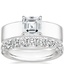Platinum Alden Diamond Ring with Ellora Diamond Ring (7/8 ct. tw.)