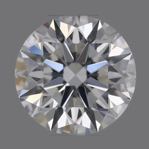 Round diamond — real photo