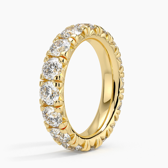 French Pavé Eternity Diamond Ring (3 1/2 ct. tw.)