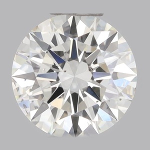 Round diamond — real photo