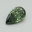 0.51 Ct. Fancy Vivid Pacific Green Pear Lab Grown Diamond