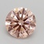 1.80 Ct. Fancy Intense Pink Round Lab Grown Diamond