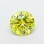 2.00 Ct. Fancy Intense  Yellow Round Lab Grown Diamond