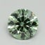0.94 Ct. Fancy Vivid Pacific Green Round Lab Grown Diamond