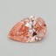 0.44 Ct. Fancy Vivid Pink Pear Lab Grown Diamond