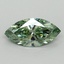 1.52 Ct. Fancy Vivid Pacific Green Marquise Lab Grown Diamond