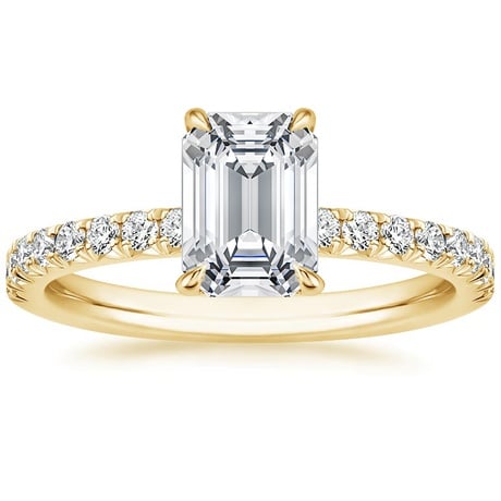 18K Yellow Gold Amelie Diamond Bridal Set