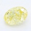 0.88 Ct. Fancy Yellow Oval Lab Grown Diamond