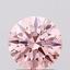 1.54 Ct. Fancy Vivid Pink Round Lab Grown Diamond