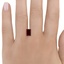 9.2x6.6mm Unheated Red Modified Emerald Garnet, smalladditional view 1
