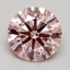 2.54 Ct. Fancy Intense Pink Round Lab Grown Diamond