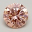 2.00 Ct. Fancy Intense Pink Round Lab Grown Diamond