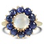 Retro Moonstone Cocktail Ring
