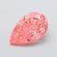 1.58 Ct. Fancy Vivid  Pink Pear Lab Grown Diamond
