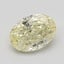 1.02 Ct. Fancy Light Yellow Oval Diamond