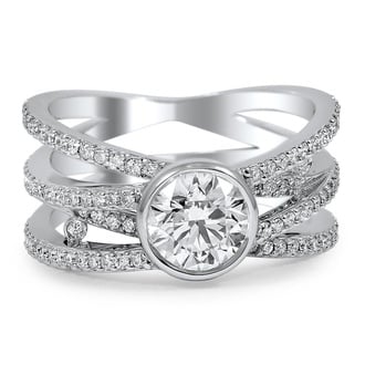 Custom Multi Strand Diamond Ring