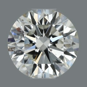 Round diamond — real photo