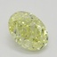0.70 Ct. Fancy Yellow Oval Diamond