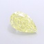 2.91 Ct. Fancy Yellow Pear Lab Grown Diamond