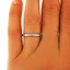 The Manchester Ring, smalltop view on a hand