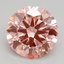 3.00 Ct. Fancy Intense Pink Round Lab Grown Diamond