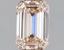 1.04 Ct. Fancy Light Orangy Pink Emerald Lab Grown Diamond
