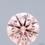 2.05 Ct. Fancy Intense Pink Round Lab Grown Diamond