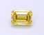 1.00 Ct. Fancy Intense Yellow Emerald Lab Grown Diamond