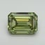 10.31 Ct. Fancy Vivid Green Emerald Lab Grown Diamond